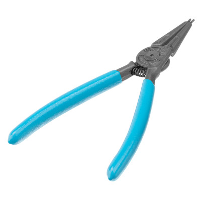 Съемник, 175 мм, для внешних стопорных колец (19-60 мм), прямые губки (разжим) Gross Съемник, 175 мм, для внешних стопорных колец (19-60 мм), прямые губки (разжим) Gross