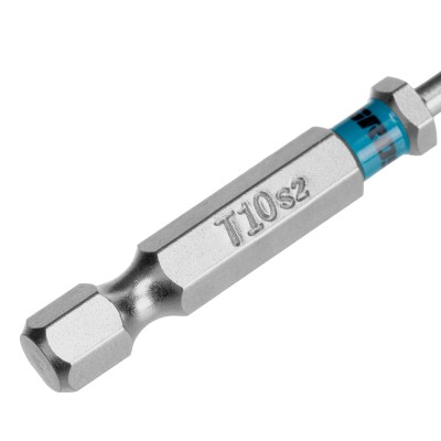 Бита Torx 10х50мм, сталь S2, шестигр., 2 шт. Gross Бита Torx 10х50мм, сталь S2, шестигр., 2 шт. Gross