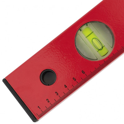 Уровень алюминиевый, 1800 мм, 3 глазка, красный, линейка// MTX Уровень алюминиевый, 1800 мм, 3 глазка, красный, линейка// MTX