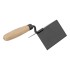 Кельма угловая, 110 х 75 х 75 мм, стальная, для внешних углов, буковая ручка Сибртех Кельма угловая, 110 х 75 х 75 мм, стальная, для внешних углов, буковая ручка Сибртех