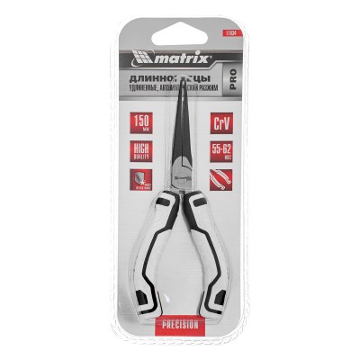 Длинногубцы Mini удлиненные, 150 мм, авторазжим, Pro Matrix Длинногубцы Mini удлиненные, 150 мм, авторазжим, Pro Matrix