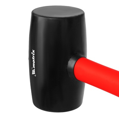 Киянка резиновая, 680 г, черная резина, фибергласовая рукоятка Matrix Киянка резиновая, 680 г, черная резина, фибергласовая рукоятка Matrix