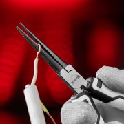 Длинногубцы Mini удлиненные, 150 мм, авторазжим, Pro Matrix