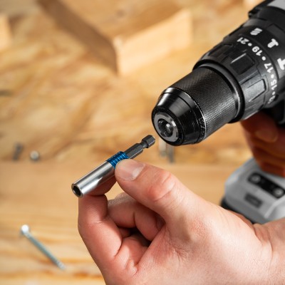 Адаптер для бит с двойным держателем и магнитом, 65 мм, 1/4 Gross Адаптер для бит с двойным держателем и магнитом, 65 мм, 1/4 Gross