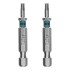 Бита Torx 15х50мм, сталь S2, шестигр., 2 шт. Gross Бита Torx 15х50мм, сталь S2, шестигр., 2 шт. Gross