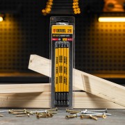 Бита PH2х150, сталь S2, цилиндр., 5шт. Е 6,3 Denzel