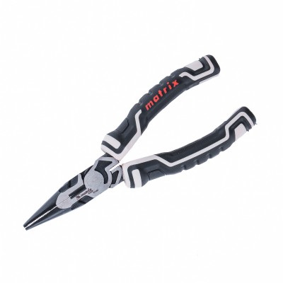 Длинногубцы прямые 165 мм, усиленная система, Pro Matrix Длинногубцы прямые 165 мм, усиленная система, Pro Matrix