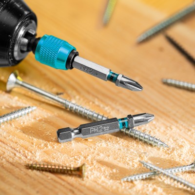 Бита PH2х50мм, сталь S2, шестигр., отрывн., 10 шт. Gross Бита PH2х50мм, сталь S2, шестигр., отрывн., 10 шт. Gross