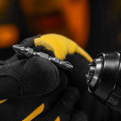 Бита двухсторонняя, PH2-PH2 х 45 мм, сталь S2, 10 шт. Denzel Бита двухсторонняя, PH2-PH2 х 45 мм, сталь S2, 10 шт. Denzel