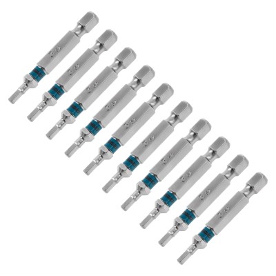 Бита HEX 3 х 50, сталь S2, 10 шт. Gross Бита HEX 3 х 50, сталь S2, 10 шт. Gross