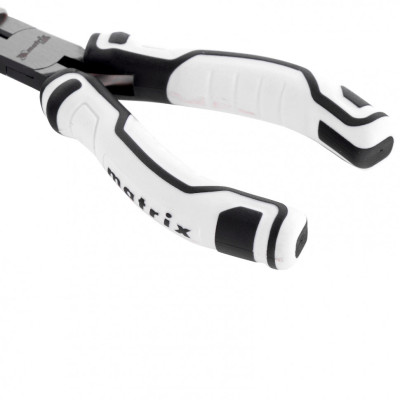 Длинногубцы Mini, 125 мм, изогнутые, авторазжим, Pro Matrix Длинногубцы Mini, 125 мм, изогнутые, авторазжим, Pro Matrix