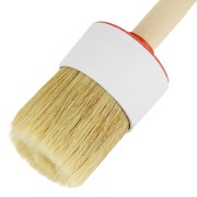 Кисть круглая №18 (60 мм) натуральная щетина, деревянная ручка MTX