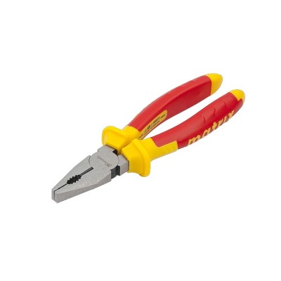 Плоскогубцы комбинированные Insulated, 200 мм, двухкомпонентные рукоятки Matrix Professional Плоскогубцы комбинированные Insulated, 200 мм, двухкомпонентные рукоятки Matrix Professional
