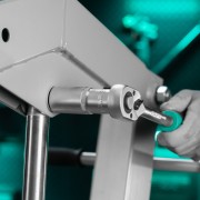 Головка торцевая удлиненная, 24 мм, шестигранная, CrV, под квадрат 1/2 Stels