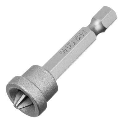 Бита PH2x50 мм с ограничителем для ГКЛ, 2 шт, CrMo Сибртех Бита PH2x50 мм с ограничителем для ГКЛ, 2 шт, CrMo Сибртех