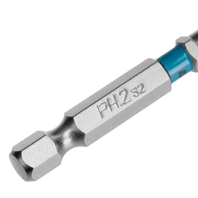 Бита PH2х50мм, сталь S2, шестигр., отрывн., 10 шт. Gross Бита PH2х50мм, сталь S2, шестигр., отрывн., 10 шт. Gross