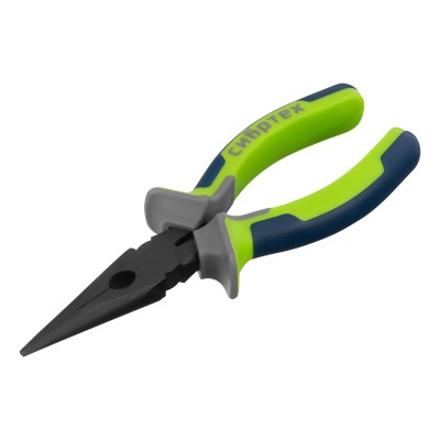 Длинногубцы прямые 160 мм, фосфатирование, трехкомпонентные рукоятки Сибртех Длинногубцы прямые 160 мм, фосфатирование, трехкомпонентные рукоятки Сибртех