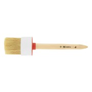 Кисть круглая №18 (60 мм) натуральная щетина, деревянная ручка MTX