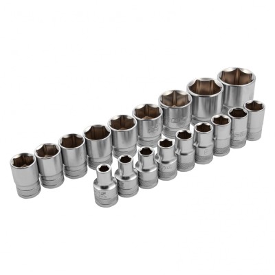 Набор инструментов 115 предметов, 120 зубьев, CrV, 1/4", 1/2" Gross Набор инструментов 115 предметов, 120 зубьев, CrV, 1/4", 1/2" Gross