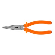 Длинногубцы прямые Classic, 180 мм, шлифованные, пластмассовые рукоятки Sparta