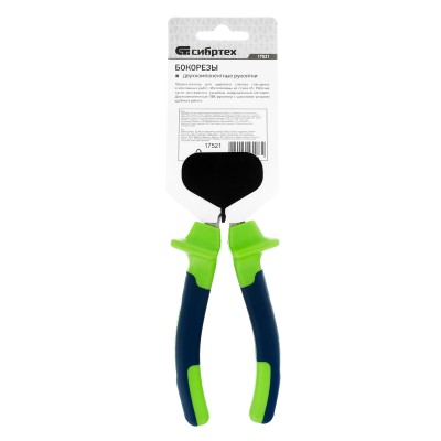 Бокорезы, 160 мм, двухкомпонентные рукоятки Сибртех Бокорезы, 160 мм, двухкомпонентные рукоятки Сибртех