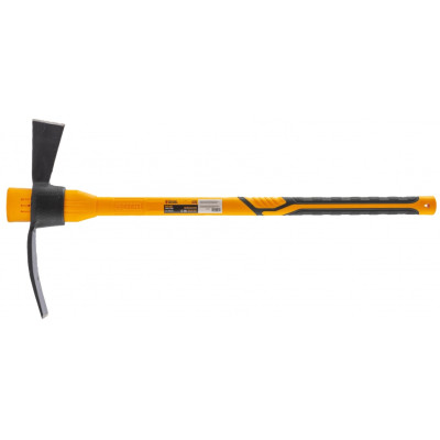 Кирка-топор 2250 г, фиберглассовая обрезиненная рукоятка 900 мм// Denzel Кирка-топор 2250 г, фиберглассовая обрезиненная рукоятка 900 мм// Denzel