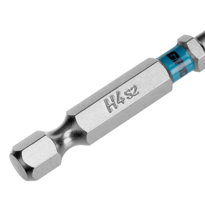 Бита HEX 4х50мм, сталь S2, шестигр., 2 шт. Gross Бита HEX 4х50мм, сталь S2, шестигр., 2 шт. Gross