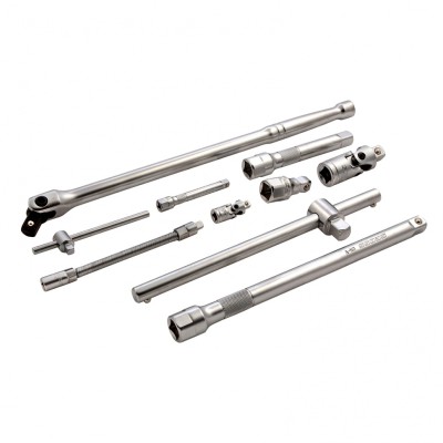 Набор инструментов 115 предметов, 120 зубьев, CrV, 1/4", 1/2" Gross Набор инструментов 115 предметов, 120 зубьев, CrV, 1/4", 1/2" Gross
