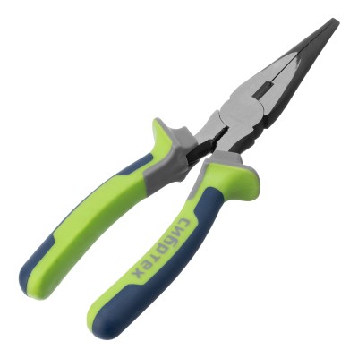 Длинногубцы прямые 200 мм, фосфатирование, трехкомпонентные рукоятки Сибртех Длинногубцы прямые 200 мм, фосфатирование, трехкомпонентные рукоятки Сибртех