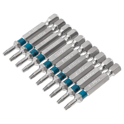 Бита Torx 10 х 50, сталь S2, 10 шт. Gross Бита Torx 10 х 50, сталь S2, 10 шт. Gross