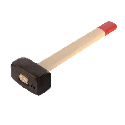 Кувалда, 2000 г, кованая головка, деревянная рукоятка 380 мм // Сибртех Кувалда, 2000 г, кованая головка, деревянная рукоятка 380 мм // Сибртех