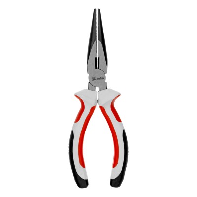 Длинногубцы прямые Premium, 180 мм, трехкомпонентные рукоятки Matrix Длинногубцы прямые Premium, 180 мм, трехкомпонентные рукоятки Matrix