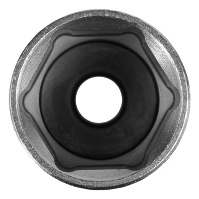 Головка торцевая удлиненная, 30 мм, шестигранная, CrV, под квадрат 1/2 Stels Головка торцевая удлиненная, 30 мм, шестигранная, CrV, под квадрат 1/2 Stels