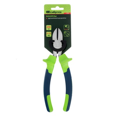 Бокорезы, 200 мм, двухкомпонентные рукоятки Сибртех Бокорезы, 200 мм, двухкомпонентные рукоятки Сибртех