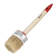 Кисть круглая, Профи №16 (55 мм) натуральная щетина, деревянная ручка MTX