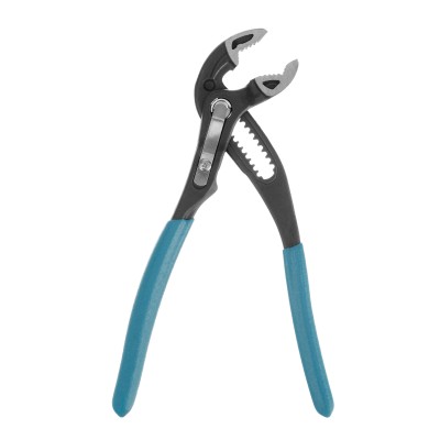 Клещи переставные, кнопочный механизм, обливные рукоятки, 180 мм Gross Клещи переставные, кнопочный механизм, обливные рукоятки, 180 мм Gross