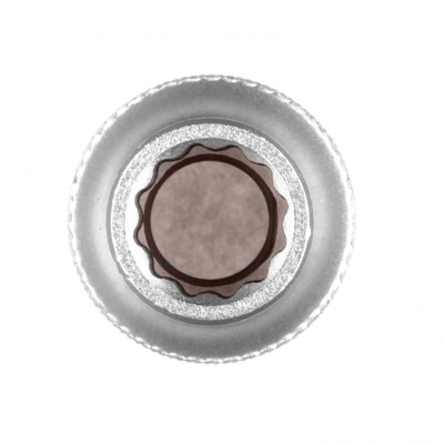 Головка торцевая, 13 мм, двенадцатигранная, CrV, под квадрат 1/2, хромированная Stels Головка торцевая, 13 мм, двенадцатигранная, CrV, под квадрат 1/2, хромированная Stels