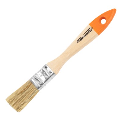 Кисть плоская Slimline 3/4" (20 мм) натуральная щетина, деревянная ручка Sparta Кисть плоская Slimline 3/4" (20 мм) натуральная щетина, деревянная ручка Sparta