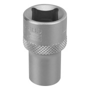 Головка торцевая, 11 мм, шестигранная, CrV, под квадрат 1/2 Stels