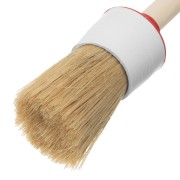 Кисть круглая № 8 (35 мм) натуральная щетина, деревянная ручка MTX