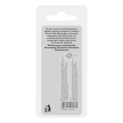 Бита Torx 20х50мм, сталь S2, шестигр., 2 шт. Gross Бита Torx 20х50мм, сталь S2, шестигр., 2 шт. Gross
