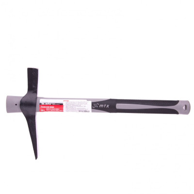 Кирка-молоток печника и каменщика 500 г, фибергласовая обрезиненная рукоятка 385 мм Matrix Кирка-молоток печника и каменщика 500 г, фибергласовая обрезиненная рукоятка 385 мм Matrix
