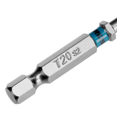 Бита Torx 20х50мм, сталь S2, шестигр., 2 шт. Gross Бита Torx 20х50мм, сталь S2, шестигр., 2 шт. Gross