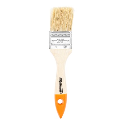 Кисть плоская Slimline 1.5" (38 мм) натуральная щетина, деревянная ручка Sparta Кисть плоская Slimline 1.5" (38 мм) натуральная щетина, деревянная ручка Sparta