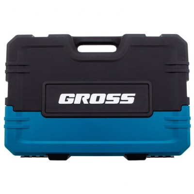 Набор инструментов 216 предметов, 120 зубьев, CrV 1/2", 3/8", 1/4" Gross Набор инструментов 216 предметов, 120 зубьев, CrV 1/2", 3/8", 1/4" Gross
