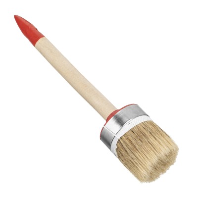 Кисть круглая, Профи №16 (55 мм) натуральная щетина, деревянная ручка MTX Кисть круглая, Профи №16 (55 мм) натуральная щетина, деревянная ручка MTX