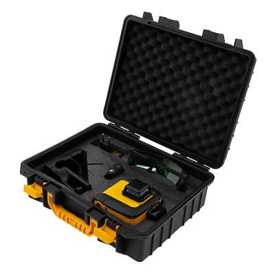 Лазерный уровень мультипризм. LXI 360-3 Green, 30 м, 520 нм, акк. Li 2800 mAh, резьба 1/4"// Denzel Лазерный уровень мультипризм. LXI 360-3 Green, 30 м, 520 нм, акк. Li 2800 mAh, резьба 1/4"// Denzel
