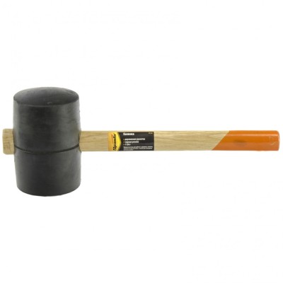 Киянка резиновая, 1130 г, черная резина, деревянная рукоятка Sparta Киянка резиновая, 1130 г, черная резина, деревянная рукоятка Sparta