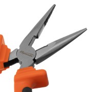 Длинногубцы прямые Comfort, 160 мм ,шлифованные, двухкомпонентные рукоятки Sparta