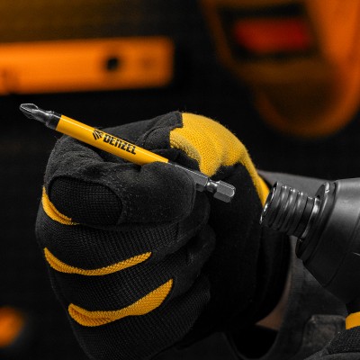 Бита PH2х90, сталь S2, цилиндр., 10 шт. Е 6,3 Denzel Бита PH2х90, сталь S2, цилиндр., 10 шт. Е 6,3 Denzel